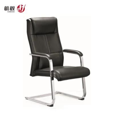High Back Fixed Office Chair Conference Leather Office Furniture