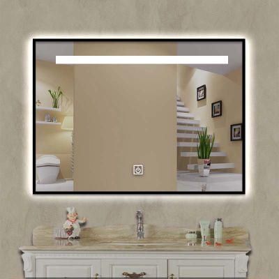 Hotel Bathroom Anti Fog Touch Switch Waterproof LED Smart Mirror