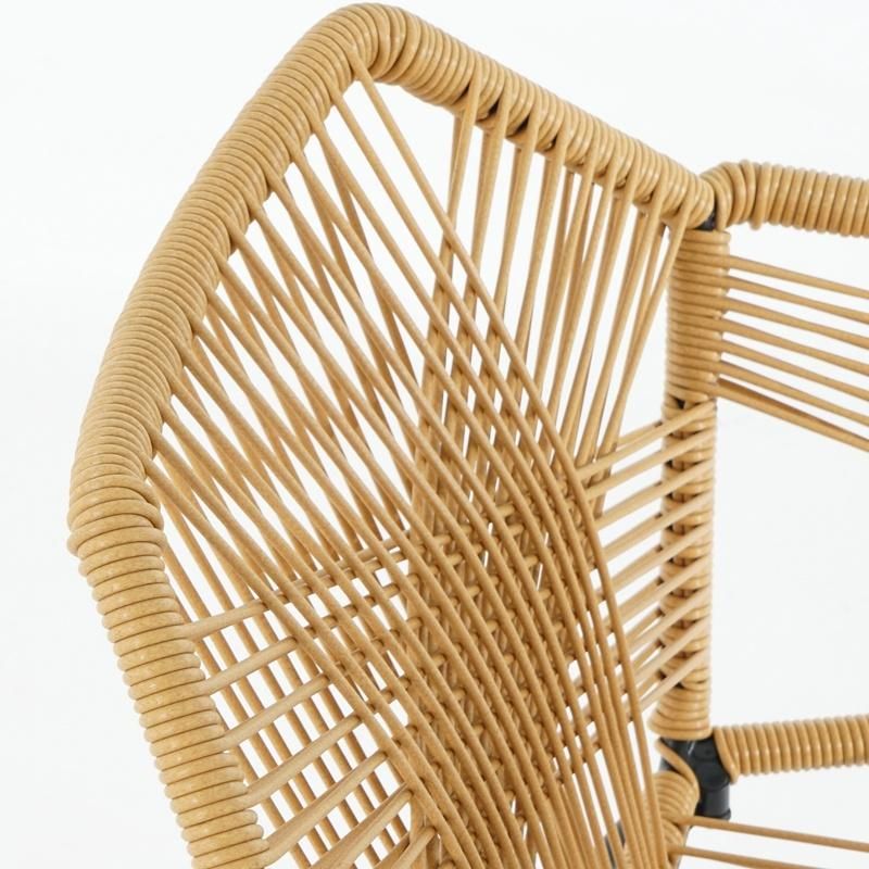 Leisure High Quality Hotel Restaurant Patio Bistro Garden Rattan Chair