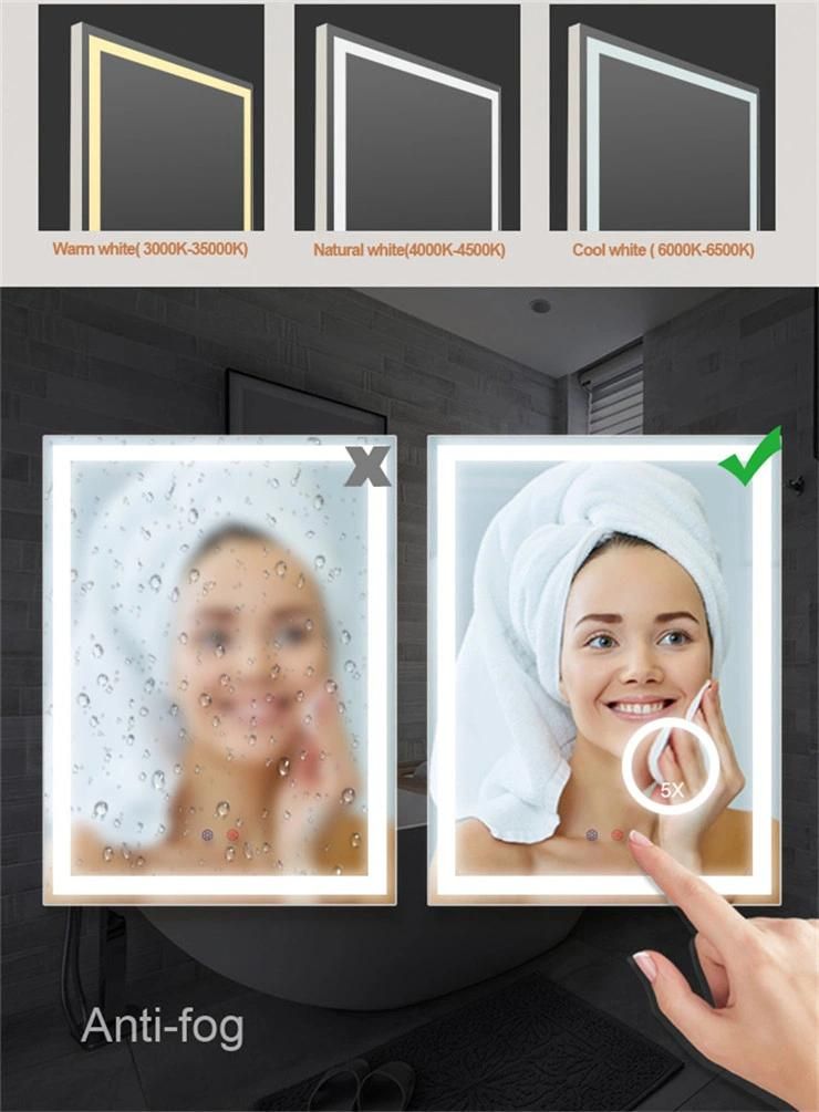 Home Products Illuminated Smart Bathroom Makeup LED Mirrors