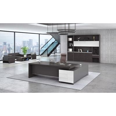 (SZ-ODR626) Newest Office Furniture Executive Table L Shape Office Desk