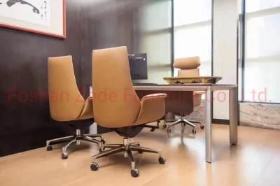 Zode Nordic Modern Living Room Office Swivel Conference Manage Leather Office Computer Chair