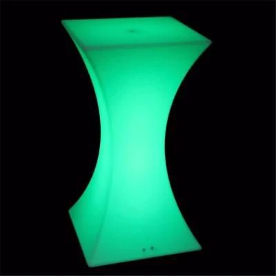Portable Cocktail Bar Table LED Bar Table LED Glowing Bar Table