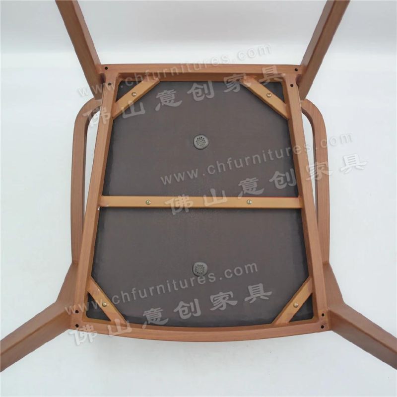 Modern Minimalist Home Bedroom Computer Study Lattice Backrest Wood Grain Office Armrest Chair