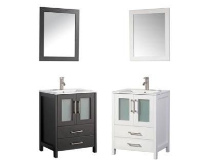 24&quot; Single Under-Mount Sink Modern Bathroom Vanity