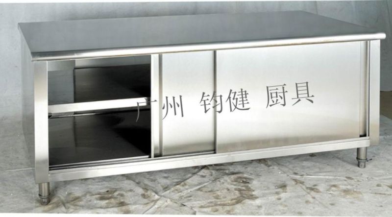 Cheering Hot Sale Stainless Steel Work Table Cabinet with Storage