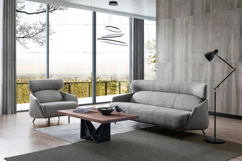 Luxury Quality Slimline Sofa Set with Metal Frame Base for Dreamed Livingroom Sets