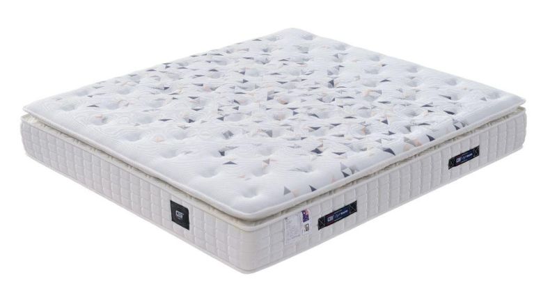 Best King/Queen Size 33cm Thickness Latex Bedding Mattress Massage Fabric Surface Spring Bed Mattresses