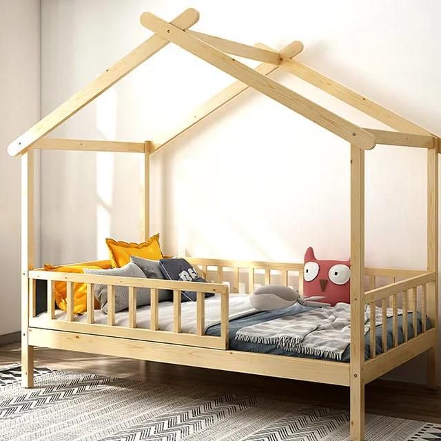 Wholesale Price Single Bed Wooden Child Bed Room