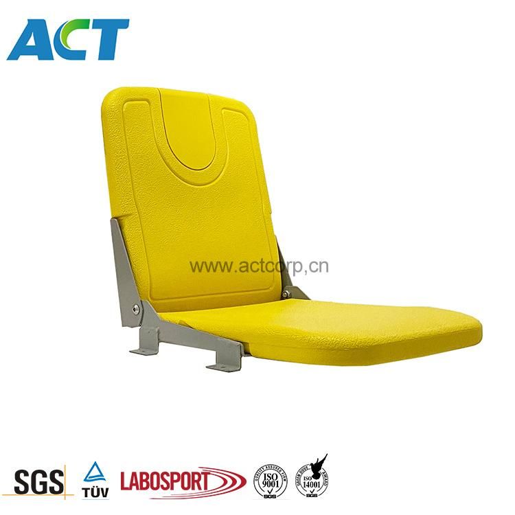 UV Stable Tip up Folding Chair Seat for Soccer, Basketball Stadium