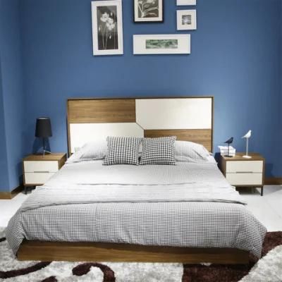 Hotel Wooden Bedroom Furniture Double Size Bed