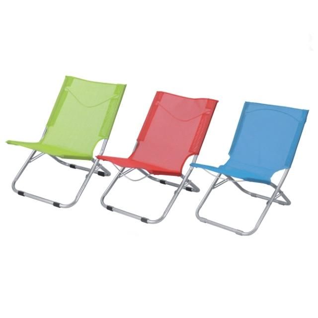 Steel Foldable Beach Recliner Chair