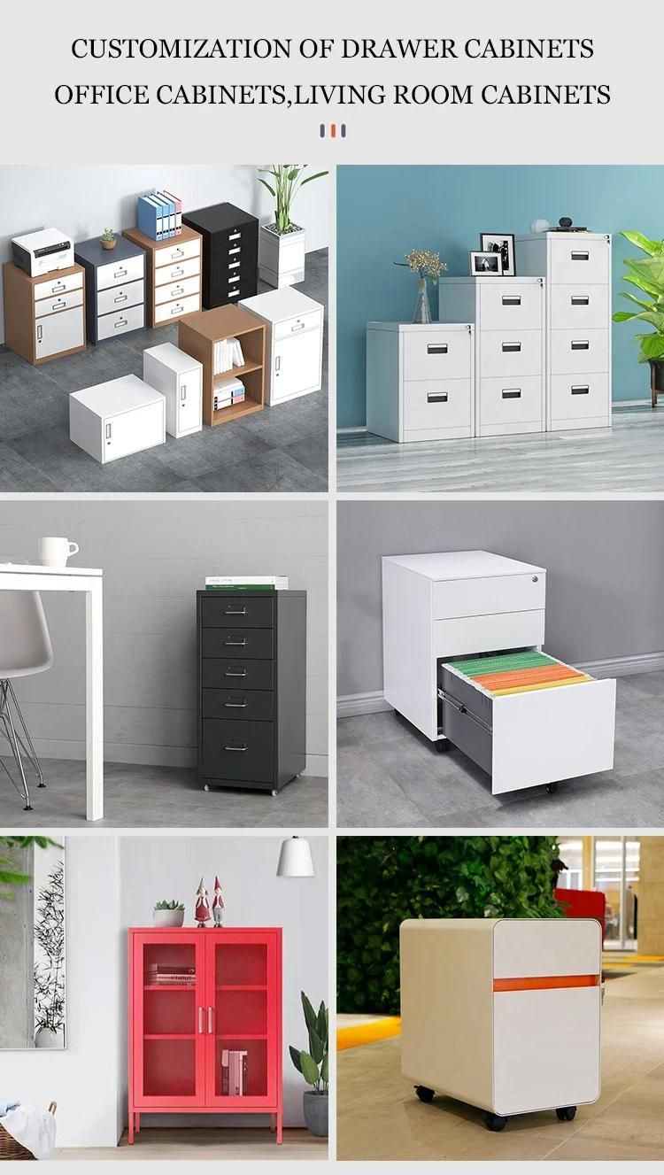 Modern Office Equipment Assembled Under Desk Filing Cabinet