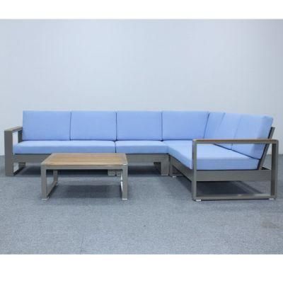 Outdoor Furniture Modern Garden Aluminum Sofa Set