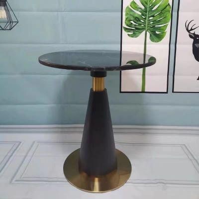 Hot Sale Gold Side Table Modern Golden Stainless Steel Round Side Table