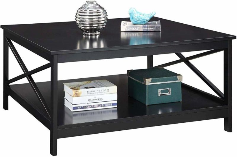 Convenience Concepts Oxford 36" Square Coffee Table, Espresso