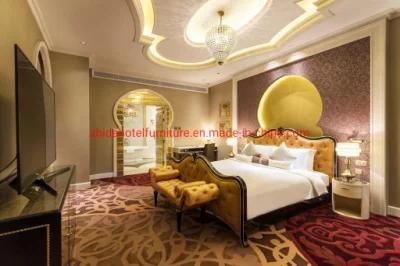 Luxury Middle East Style King Size Queen Bed Hotel Apartment Villa Living Room Bedroom Furniture
