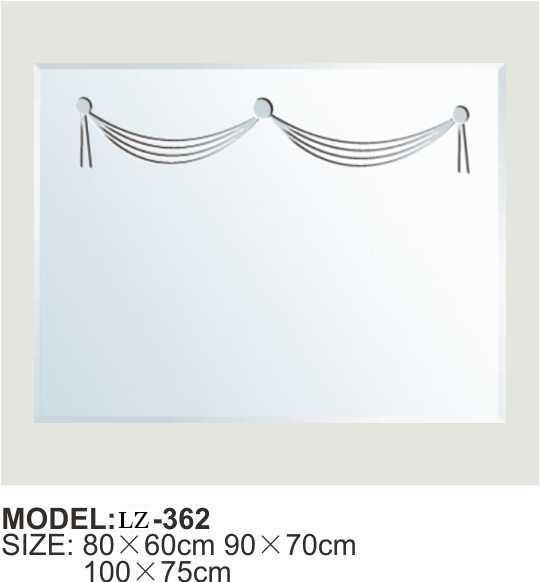 The Best Quality Single Coated Bathroom Mirror (LZ-362)