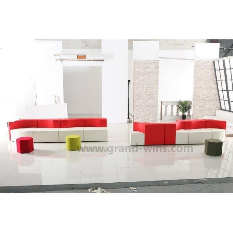Modern Public Furniture Factory Direct Selling Hotel Library Shaped Sofa