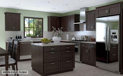 Chinese Manufacturer Making All Wood American Kitchen Island Cabinets