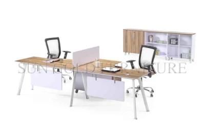 Particle Board Office Table Computer Workstation Modern Partition