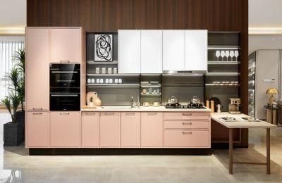 2020 New Design PVC Board Kitchen Cabinet Design Kitchen Furniture for Small Modern Cheap Kitchen Cabinets Price