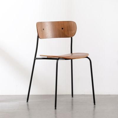 Dining Chair Modern Furniture Seat Dining Chair with Metal Legs