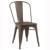 Modern Home Furniture Velvet Dining Chairs Metal Legs Tolix Chair