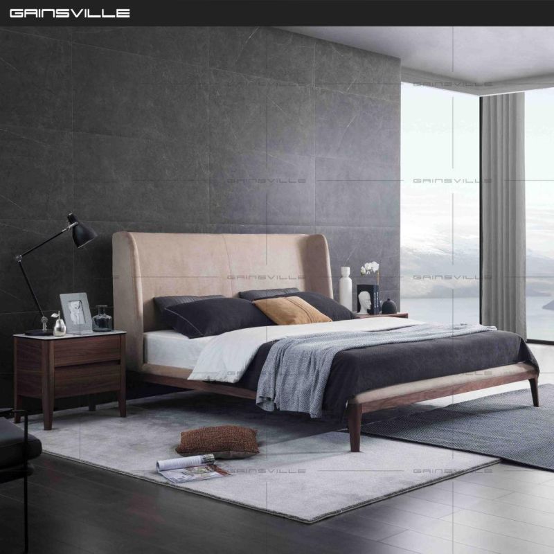 Customized Home Furniture Modern Furniture Bedroom Beds Wall Bed King Bed Gc1831