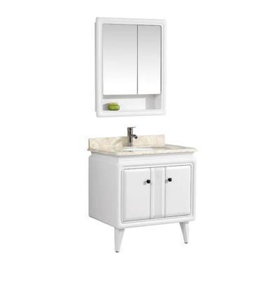 Wall Mount 2 Doors White Modern Single Sink Bathroom Vanity with Mirror Ikea Medicine Cabinet