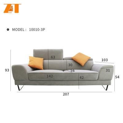 Customizable Factory Provided Living Room Furniture Fabric Recliner Sofa Set Bed Royal Furniture Sofa