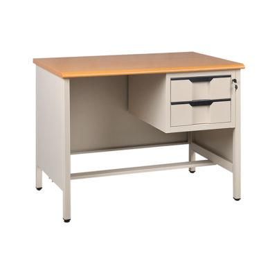 Classic Office Desk Furniture Design Metal Computer Table with Drawers