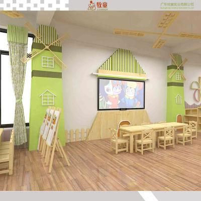 First Class Durable Wooden Free Design Primary School Furniture