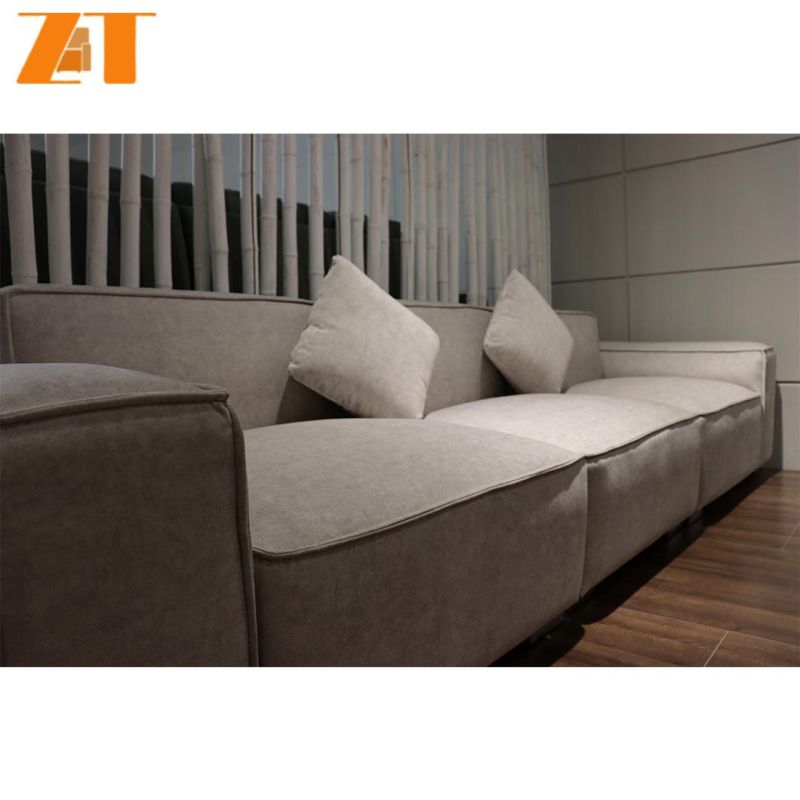 Factory Price Sofa Set Furniture for Living Room Bed Room Sofa Rolled Arm Modern Space Saving Home Furniture