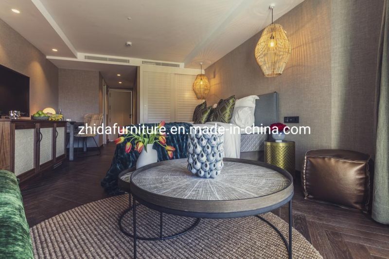 Foshan Wholesale Customized Hotel Bedroom Furniture Set for 5 Star Hotel