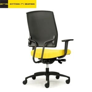 Steel Black Portable High Back with Armrest Ergonomic Office Chair