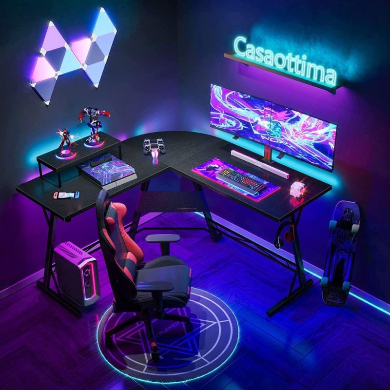 Gaming Desk Computer Desk Writing Desk Office Desk Student PC Desk Extra Large Modern Ergonomic Racing Style Table Workstation