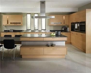 Luxurious Modern Design High Temperature Resistant Laminate Kitchen Cabinet