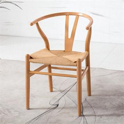 Nordic Dining Chair Modern Minimalist Solid Wood Chair 0542