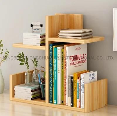 Wooden Desk Organizer Bookcase Bookshelf