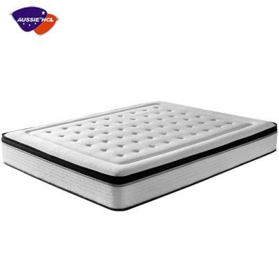 Factory Wholesale Quality Home Furniture King Size Mattresses in a Box Natural Latex Gel Memory Foam Spring Mattress