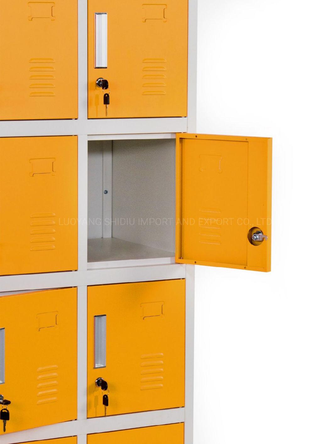 Metal Colored Tall Storage Box Tool Lockers for Public Area