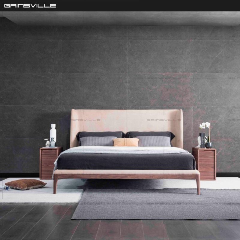 Customized Chinese Furniture Luxury Bedroom Furniture Sets King Bed Wall Bed Gc1831