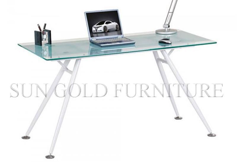 L Shape Elegant White Office Desk, Modern Desk (SZ-OD171)