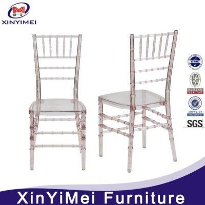 Hot Sale Modern Rental Transparent Clear Wedding Tifffany Chair