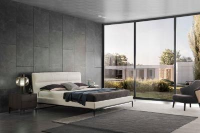 Modern Bedroom Furniture Beds King Bed with Metal Frame Gc2030