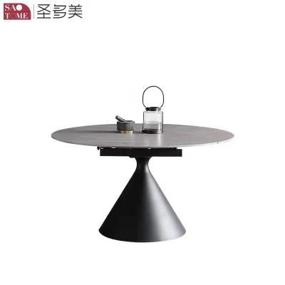 Modern Style Southeast Asia Design Extendable Dining Table Good Metal Slate Dining Table