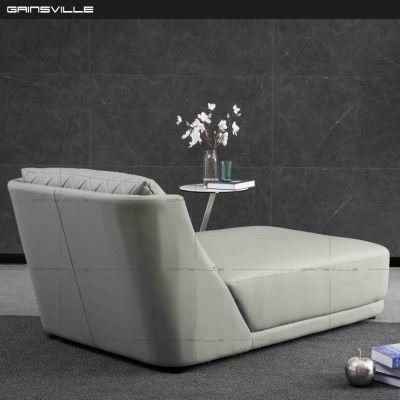 Foshan Gainsville Furniture Italy Modern Home Leisure Leather Living Room Furniture