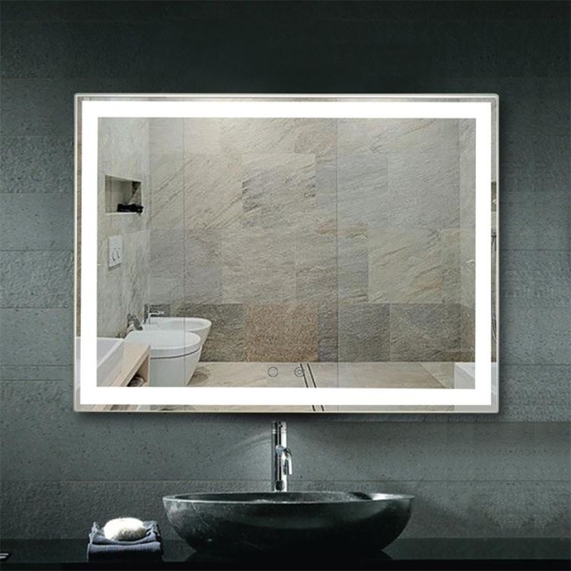 LED Illuminated Bathroom Mirror Wall Mount Make up Lighting