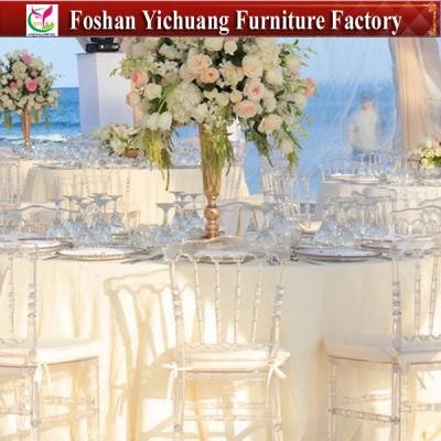 Yc-P83 Clear Ghost Banquets Tiffany Wedding Chair for Resaturant